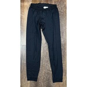 Vintage Patagonia Pants Mens Small Capilene Base layer Black Made in USA